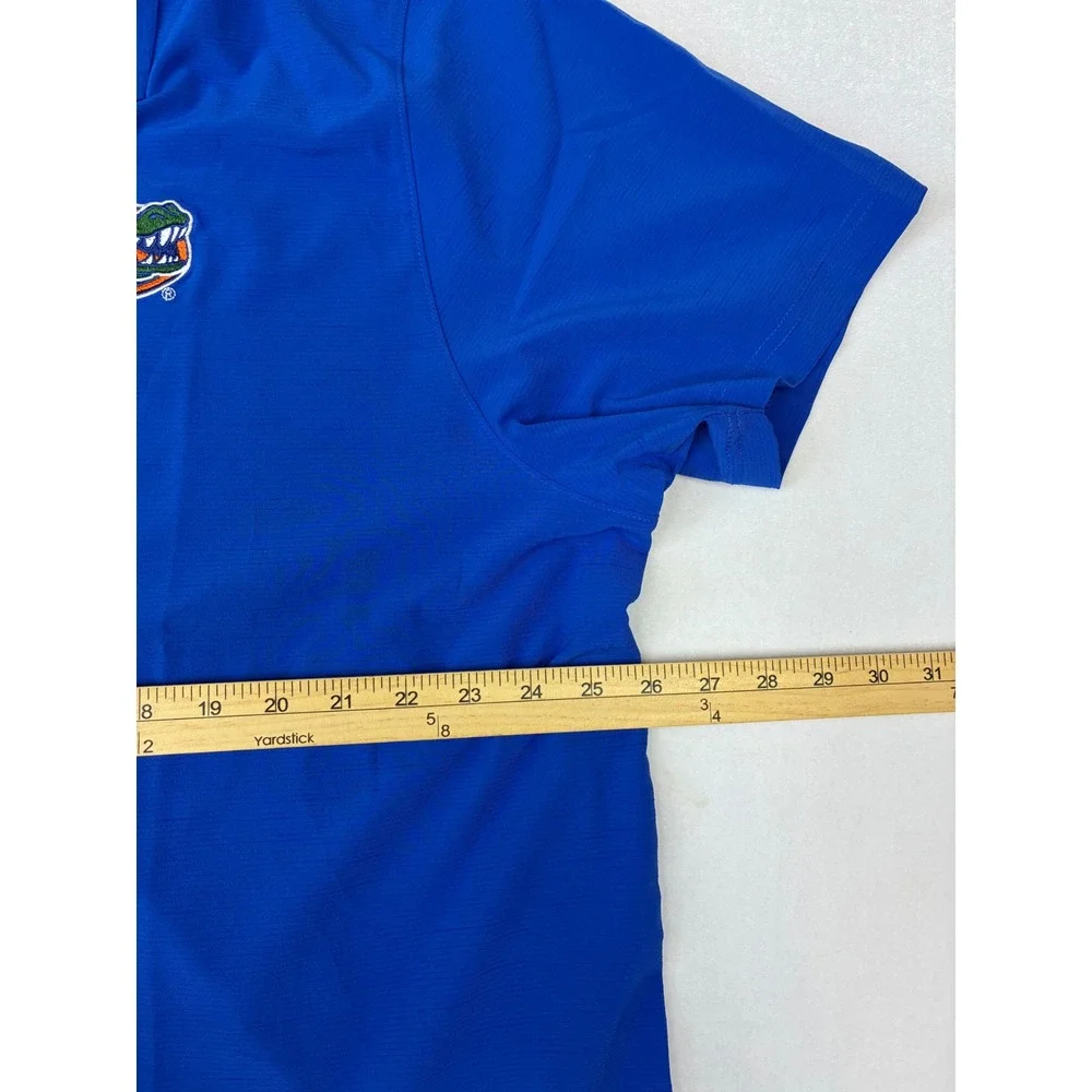 Jordan Florida Gators Polo Men 2XL Blue Dri-FIT Short Sleeve NCAA NEW
